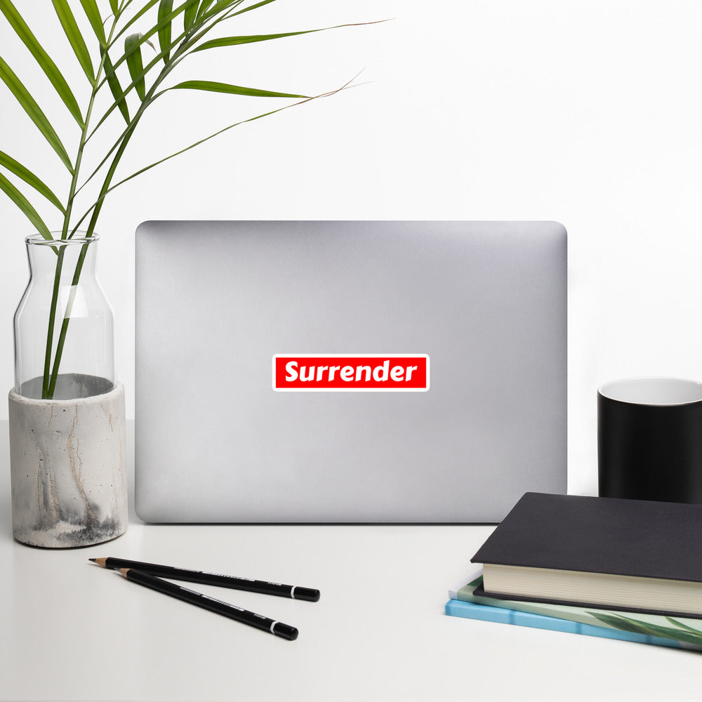 Surrender Sticker