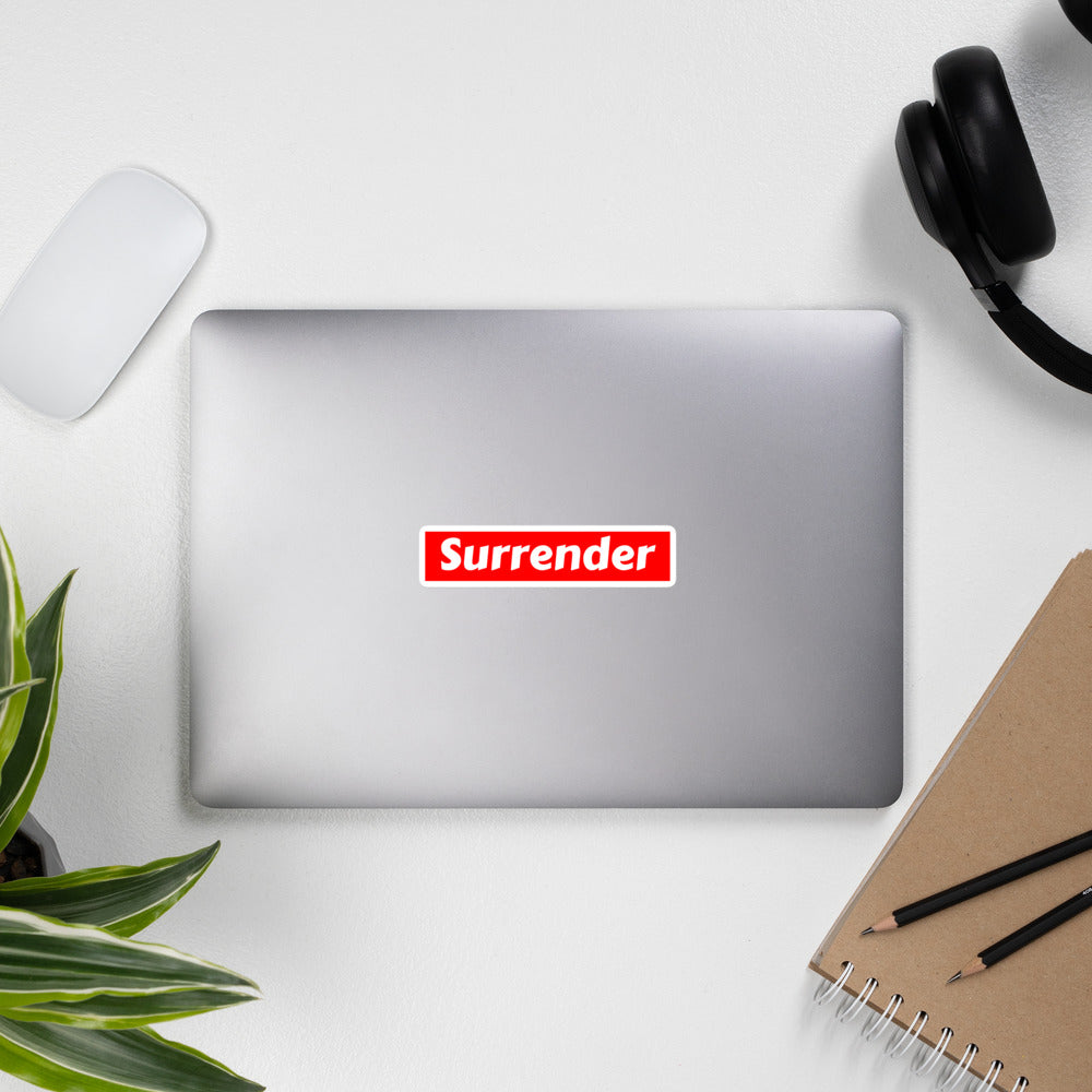 Surrender Sticker