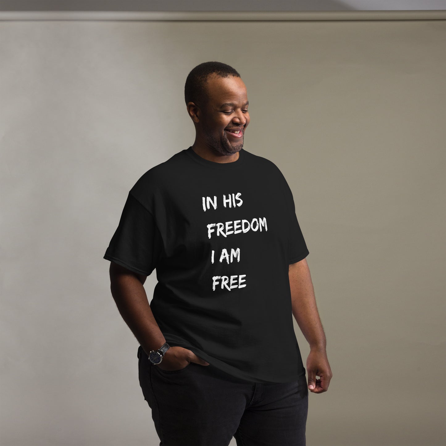 In His Freedom I am Free Classic Tee